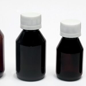 Botella Plastica Ambar 200Ml Pet