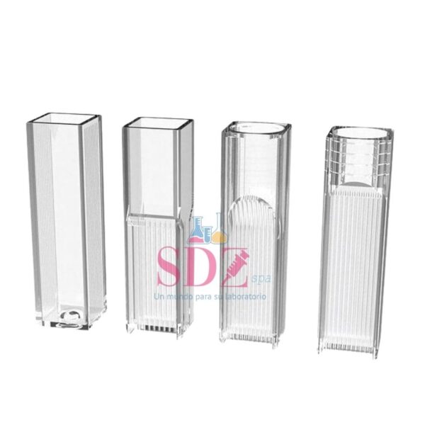 Cubeta Plastica Desechable Uv 1.5Ml