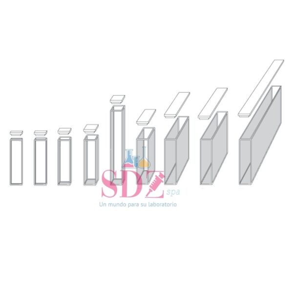 Cubeta de Vidrio 1mm