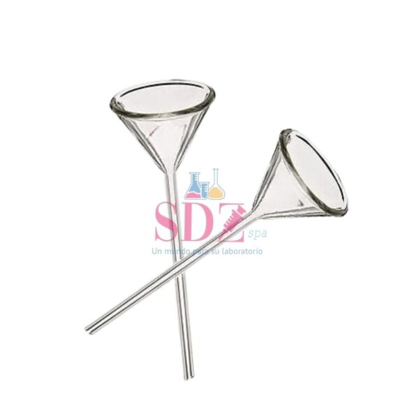 Embudo de Vidrio Analítico 75-80mm