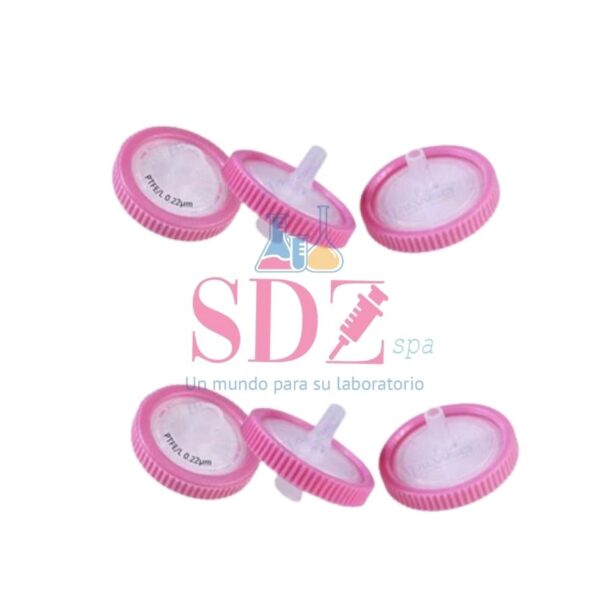 Filtro De Jeringa Pfte, 25Mm X 0.22Um