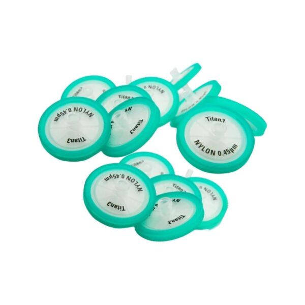 Filtro de Jeringa Titan Nylon, 30Mm X 0.45Um