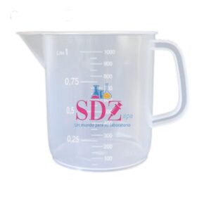 Jarro Plástico Graduado 1000Ml