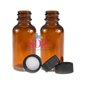 Kit Vial Ambar 20Ml C/Tapa Cerrada