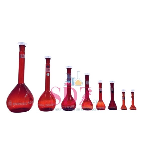 Matraz Aforado Ambar 50Ml, Ns 12/21