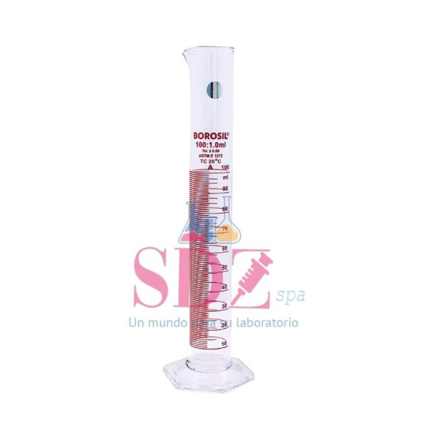 Probeta de vidrio Graduada 250ml