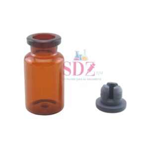 Kit Vial Ambar10Mm Con Tapon