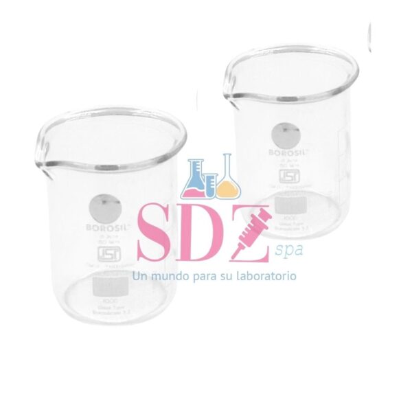 Vaso precipitado de vidrio 100ml FB