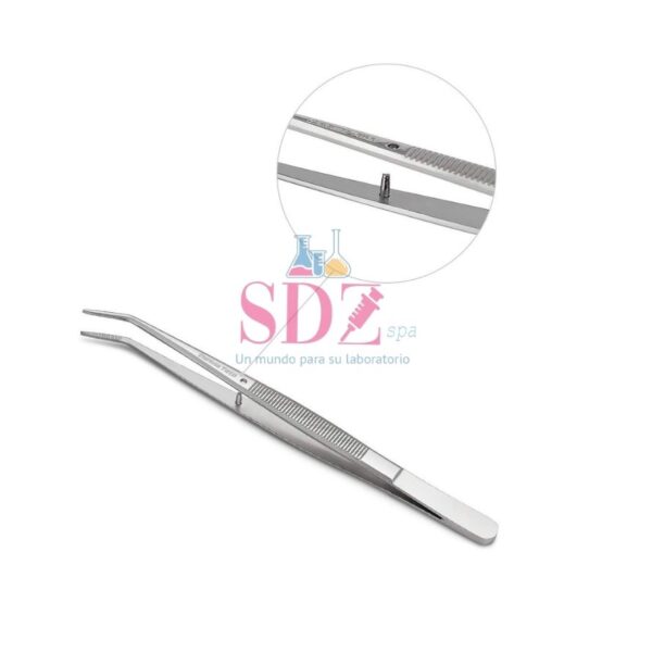 Pinza anatómica curva PG 140mm