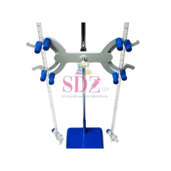 Pinza doble Bureta, tipo Fisher